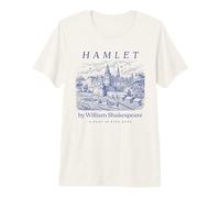 Shakespeare Hamlet Cute Book Lover Bookworm Drama Teacher T-Shirt Haut de Gamme
