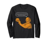 Shakespeare Hamlet Yorick Citation Crâne Littérature Drame Manche Longue