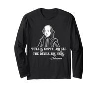 Shakespeare Hell is Empty Citation Dark Literature Bard Manche Longue