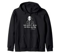 Shakespeare Hell is Empty Citation Dark Literature Bard Sweat à Capuche