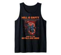 Shakespeare Hell is Empty Citation Dark Tempest Littérature Débardeur