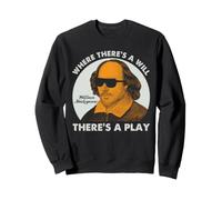 Shakespeare jouera l'humour littéraire du théâtre de Jeux de Mots Bard Sweatshirt