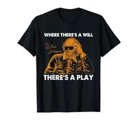 Shakespeare jouera l'humour littéraire du théâtre de Jeux de Mots Bard T-Shirt