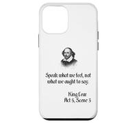 Shakespeare King Lear Play Citation - Speak What We Feel... Coque pour iPhone 12 mini