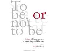 Shakespeare, le monologue d'Hamlet - Fabienne Rihard Diamond - Presses Universitaires Bordeaux - broché - Essai