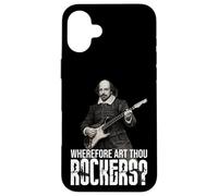 Shakespeare Littérature Anglaise Britannique rétro Vintage drôle Coque pour iPhone 16 Plus