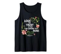 Shakespeare Love All Trust Quelques Citations Ne Vous trompez Pas Débardeur
