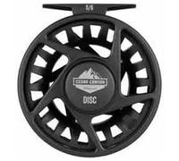 Shakespeare Cedar Canyon Disc Fly Reel - Lightweight Graphite Construction, Adjustable Disc Drag System, Convertible Left/Right Hand Retrieve, Smooth Performance, Fly Fishing Reel - 5/6