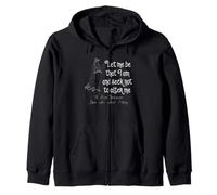 Shakespeare Much Ado Citation Let Me Be Literature Bard Sweat à Capuche