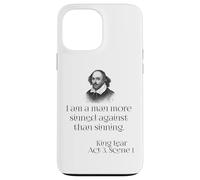 Shakespeare Play Citation de King Lear par William Shakespeare Coque pour iPhone 13 Pro Max