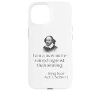 Shakespeare Play Citation de King Lear par William Shakespeare Coque pour iPhone 15