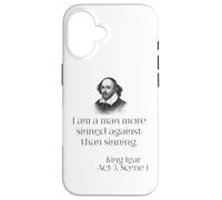 Shakespeare Play Citation de King Lear par William Shakespeare Coque pour iPhone 16