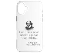Shakespeare Play Citation de King Lear par William Shakespeare Coque pour iPhone 16 Plus