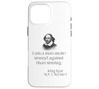 Shakespeare Play Citation de King Lear par William Shakespeare Coque pour iPhone 16 Pro Max