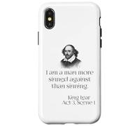 Shakespeare Play Citation de King Lear par William Shakespeare Coque pour iPhone X/XS