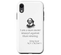 Shakespeare Play Citation de King Lear par William Shakespeare Coque pour iPhone XR