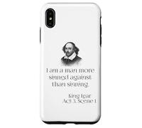 Shakespeare Play Citation de King Lear par William Shakespeare Coque pour iPhone XS Max