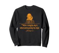 Shakespeare Satire Politique Citation littéraire Bard Humour Sweatshirt