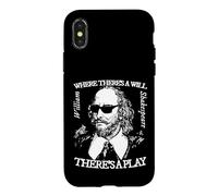 Shakespeare Shades Là où il y a Une volonté il y a Une pièce Coque pour iPhone X/XS