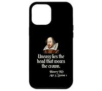 Shakespeare Shirt Citation Henry IV Play Citation Coque pour iPhone 12 Pro Max