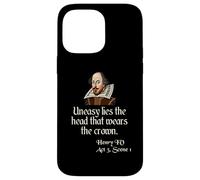 Shakespeare Shirt Citation Henry IV Play Citation Coque pour iPhone 14 Pro Max