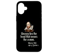 Shakespeare Shirt Citation Henry IV Play Citation Coque pour iPhone 16 Plus