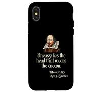 Shakespeare Shirt Citation Henry IV Play Citation Coque pour iPhone X/XS