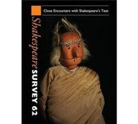 Shakespeare Survey Volume 62 Close Encounters with Shakespeares Text - Cambridge University Press - Cambridge University Press - Livre en Anglais - Paperb Cambridge University PressCambridge Universit