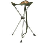 Shakespeare Tabouret pliable compact Marron/Vert 60 cm
