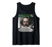 Shakespeare There is Motion At Your Front Door English Lumineux Débardeur