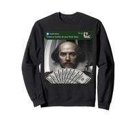 Shakespeare There is Motion At Your Front Door English Lumineux Sweatshirt
