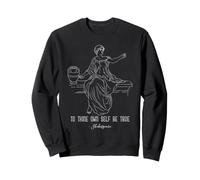 Shakespeare to Thine Own Self Be True Hamlet Sweatshirt