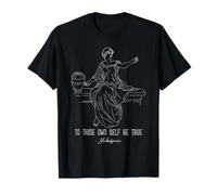Shakespeare to Thine Own Self Be True Hamlet T-Shirt