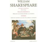 Shakespeare - Tragicomédies - Comédies - tome 2 - Editions bilingue français/anglais William Shakespeare (Auteur)