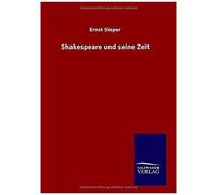 Shakespeare Und Seine Zeit