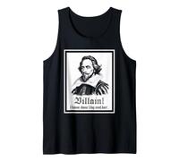 Shakespeare Villain Citation Littéraire Insulte Bard Humour Débardeur