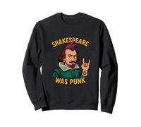Shakespeare Was Punk Humour Meme Vieilli Sweatshirt
