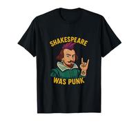 Shakespeare Was Punk Humour Meme Vieilli T-Shirt