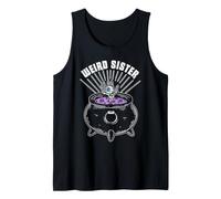 Shakespeare Weird Sister Macbeth Witchy Cauldron Humour Débardeur
