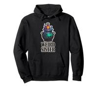Shakespeare Weird Sister Macbeth Witchy Cauldron Humour Sweat à Capuche