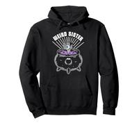 Shakespeare Weird Sister Macbeth Witchy Cauldron Humour Sweat à Capuche