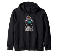 Shakespeare Weird Sister Macbeth Witchy Cauldron Humour Sweat à Capuche