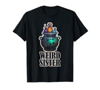 Shakespeare Weird Sister Macbeth Witchy Cauldron Humour T-Shirt