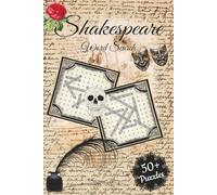 Shakespeare Word Search: Word Search Puzzles with Easy-to-Read Print about Shakespeare, Sonnets, Plays and More, 6x9 inches, 120 pages, 50+ Puzzles…Gift for Vacations, Holidays, and Relaxation