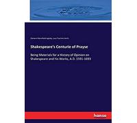 Shakespeare's Centurie Of Prayse