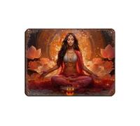 Shakti Art - Affiche rétro en métal - Art féminin divin - Cadeau (2) - Décoration murale - 30 x 40 cm