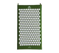 Shakti Mat [L'original depuis 2007] Tapis Acupression - Vert | Fabrication éthique, Coton Bio, Mousse recy Pointes de haute qualité, Pour Massage & Relaxation Musculaire