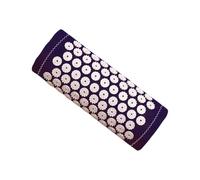 ShaktiMat [L'original] Coussin Acupression - Coton Biologique - Fabrication éthique - Soulage migraines & douleurs dans le Cou - Améliore circulation sanguine & Sommeil - Anti-Stress - Indigo