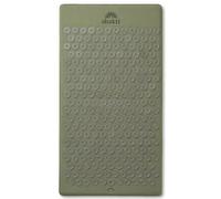 ShaktiMat [L'original depuis 2007] Tapis d'acupression Premium - Soulage douleur dans le Dos, Pieds, Nuque, Jambes - Améliore circulation sanguine & Sommeil - Coton Biologique GOTS - Vert sauge