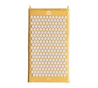 ShaktiMat [L'original] Tapis Acupression - Coton Biologique - Fabrication éthique - Soulage douleur dans le Dos, Pieds, Nuque, Jambes - Améliore circulation sanguine & Sommeil - Anti-Stress - Jaune